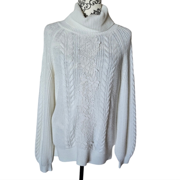 RW&CO knit turtleneck sweater size medium - Picture 1 of 12